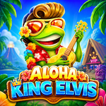 Aloha King Elvis Logo