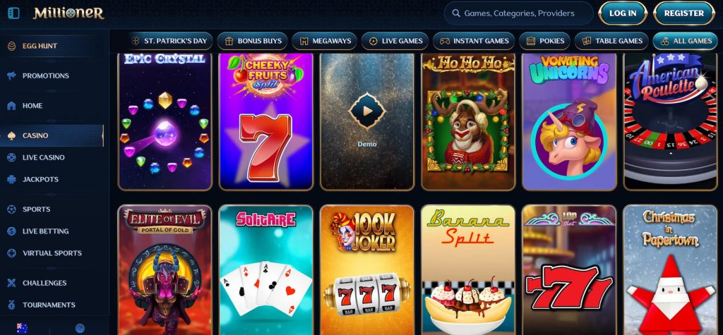 Casino Games Demo