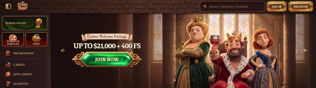 CrazyTower Welcome