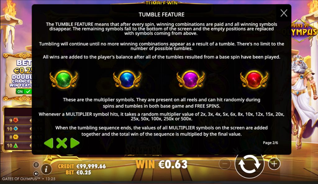 Gates of Olympus Rules