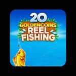 20 Golden Coins- Reel Fishing Logo