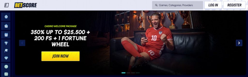 BetScore Welcome 