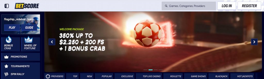 BetScore Welcome