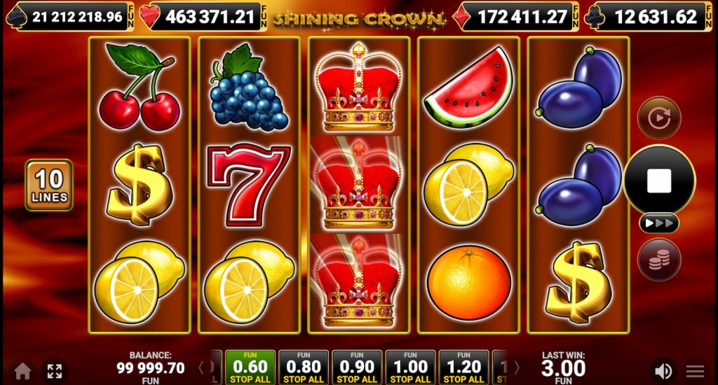 Shining Crown Pokie