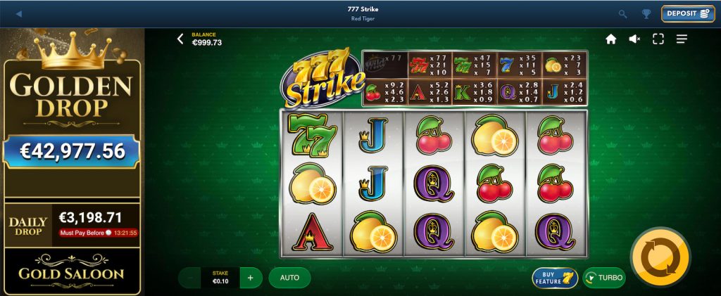 777 Strike Game