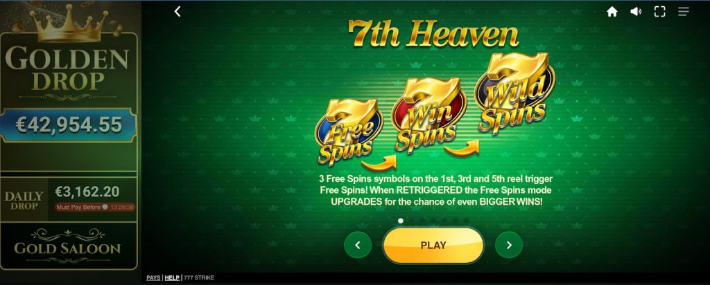 777 Strike Pokie