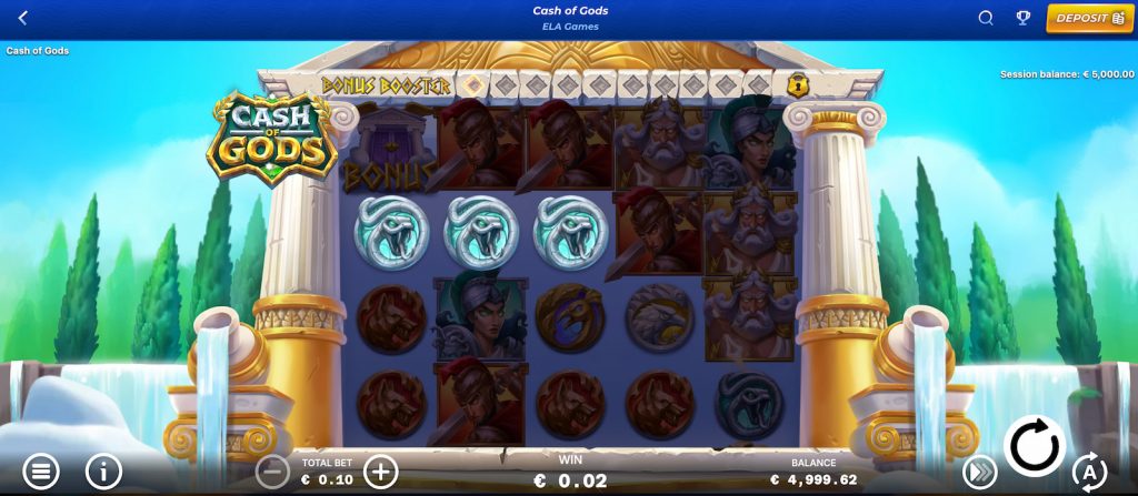 Cash of Gods game