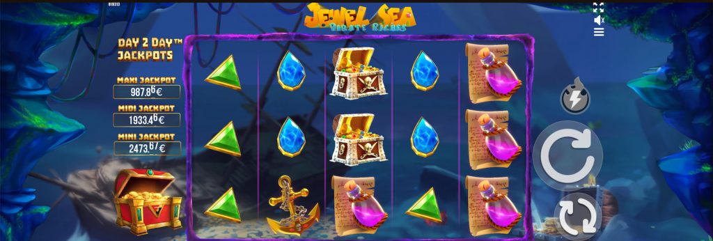 Jewel Sea Pirate Riches Pokie