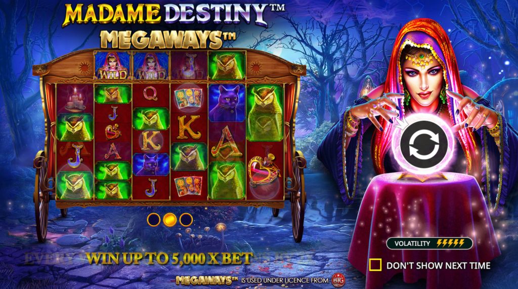 Madame Destiny Megaways Pokie