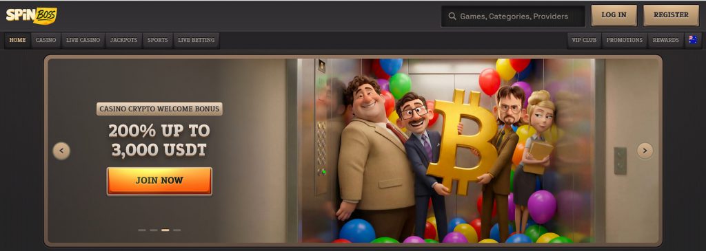 SpinBoss Crypto