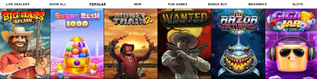 Popular Casino Games