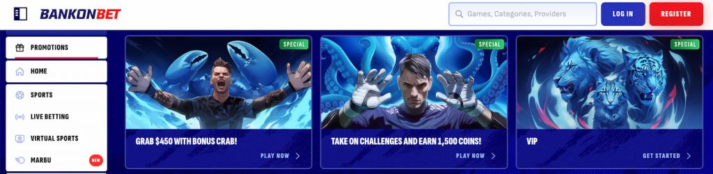 Bankonbet Bonus Crab