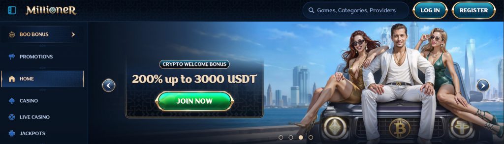 Millioner Crypto