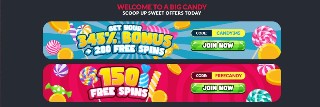 big candy casino welcome